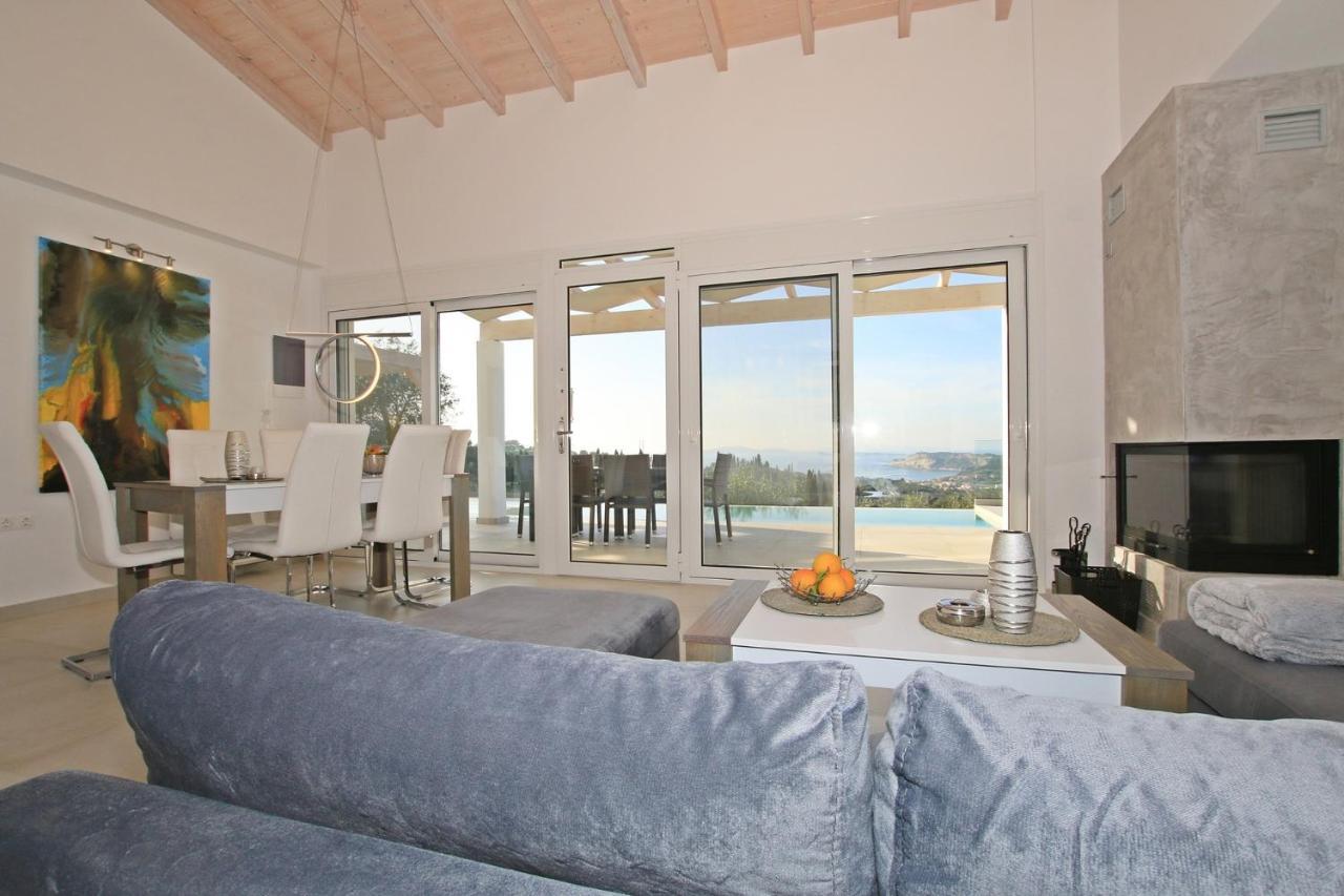 Sunset Sea View Villa 10 Афионас Экстерьер фото