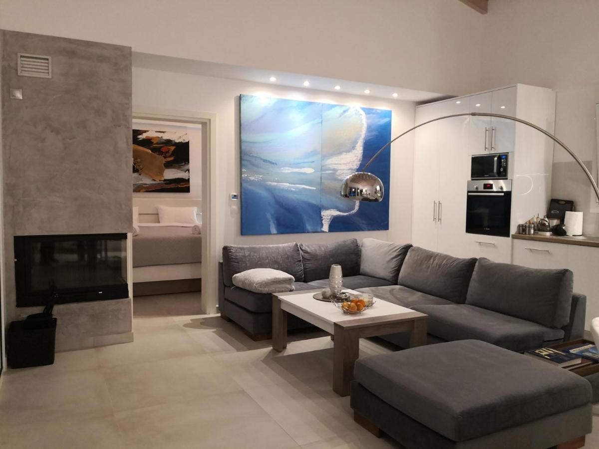 Sunset Sea View Villa 10 Афионас Экстерьер фото