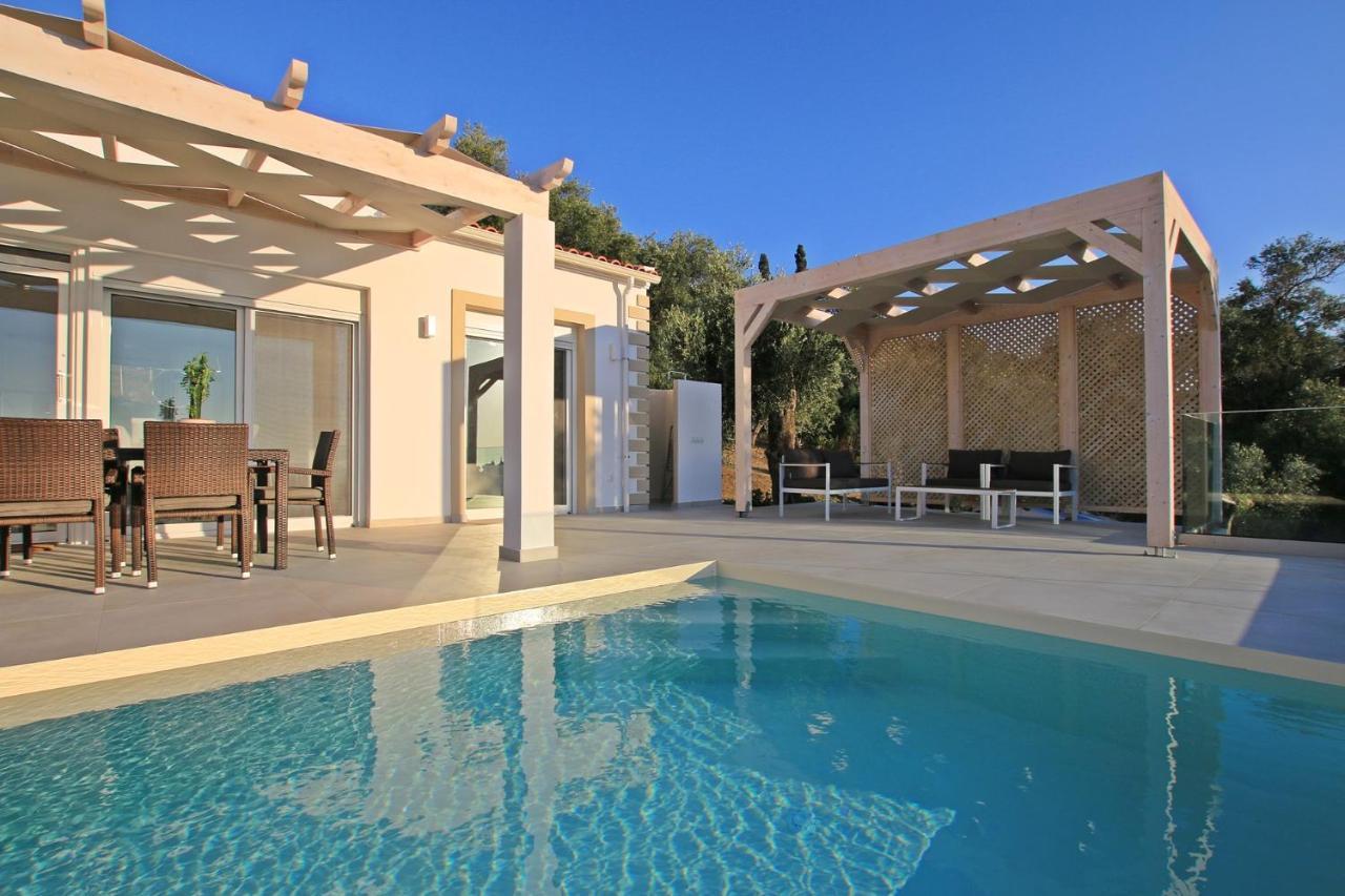 Sunset Sea View Villa 10 Афионас Экстерьер фото