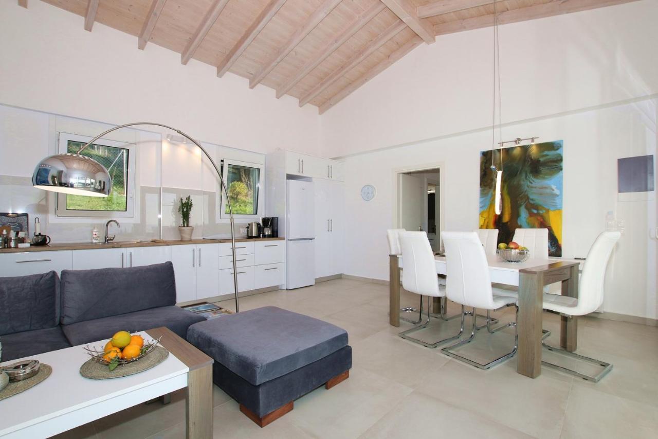Sunset Sea View Villa 10 Афионас Экстерьер фото